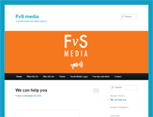 Tablet Screenshot of fvsmedia.com